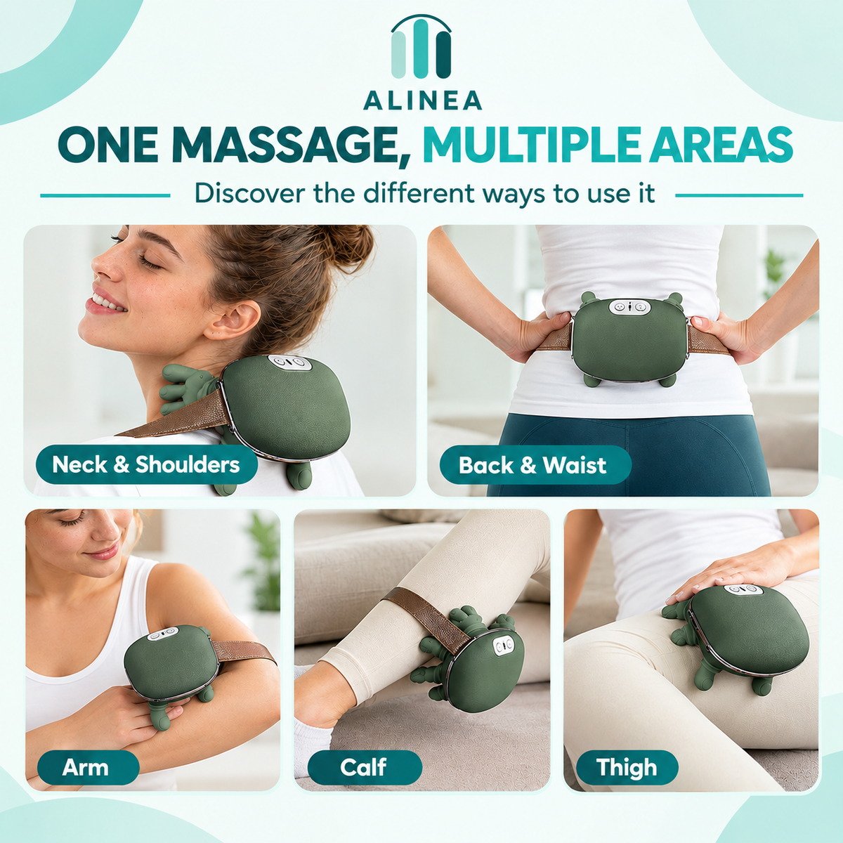 Neck and cervical massager 4D Heat Function