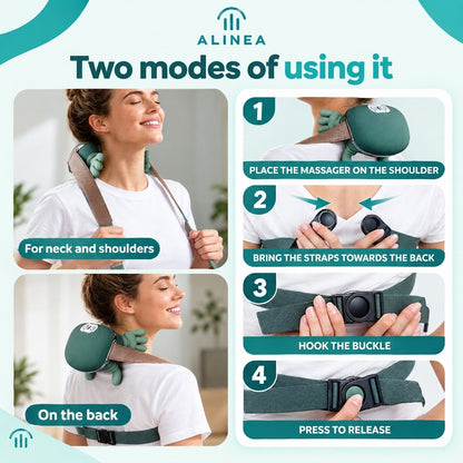 Neck and cervical massager 4D Heat Function